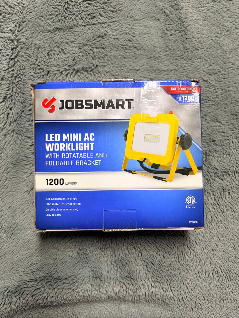 LED Mini AC Worklight - Yellow - Picture 2 of 3